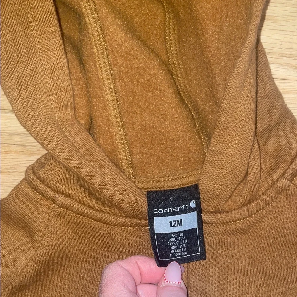 Carhartt Tan Kids Hooded jumpsuit